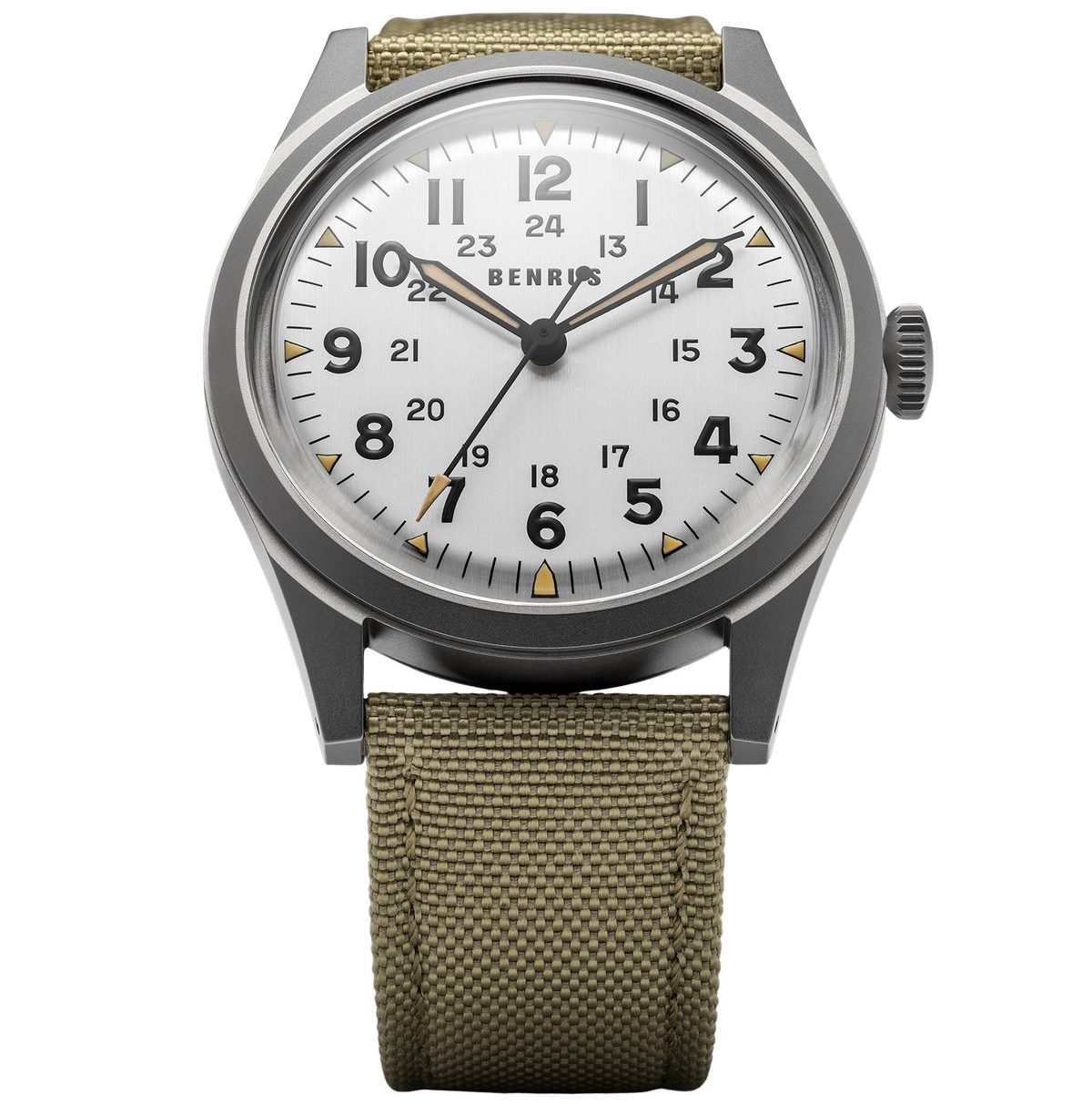 Benrus DTU Shield field watch