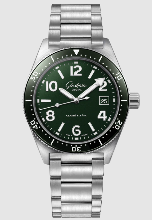 Glashütte Original SeaQ 39.5mm luxury dive watch