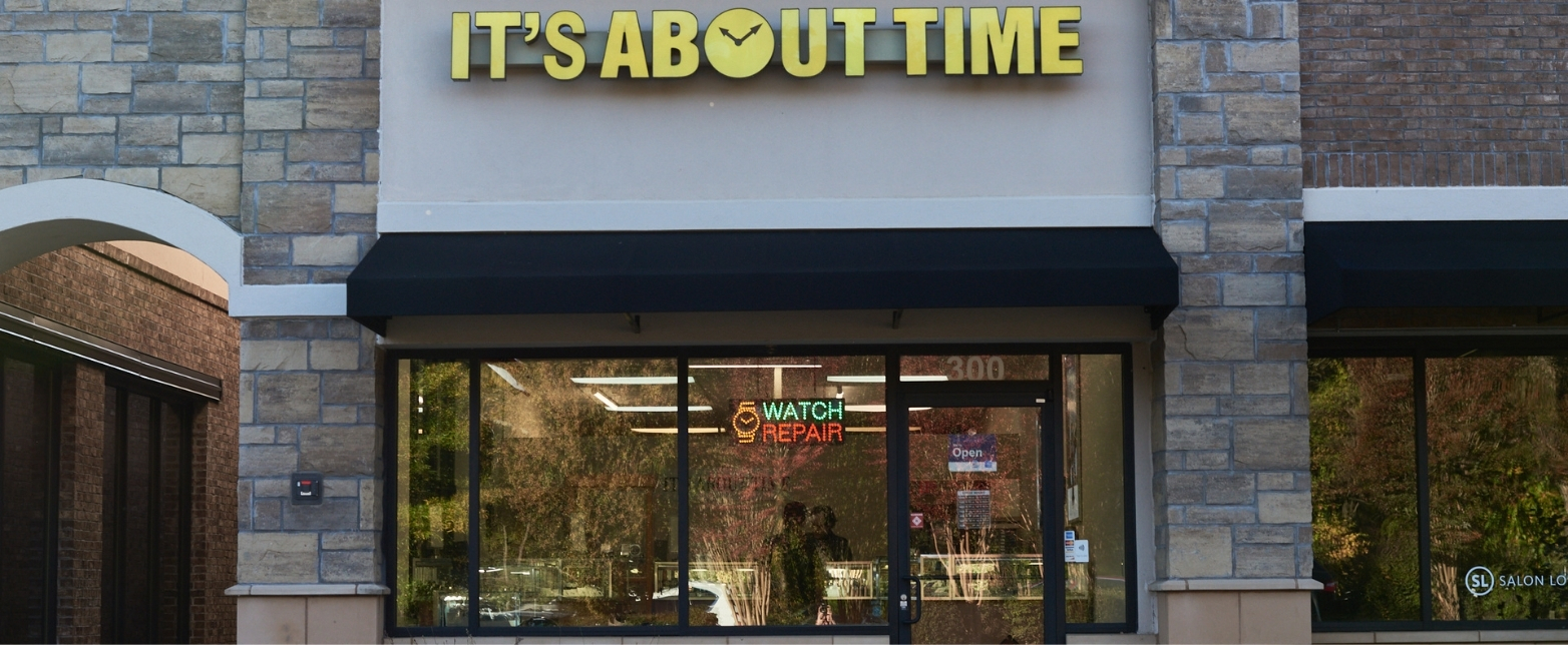 Expert guidance on certified watch repairs versus local jewelers from It's About Time