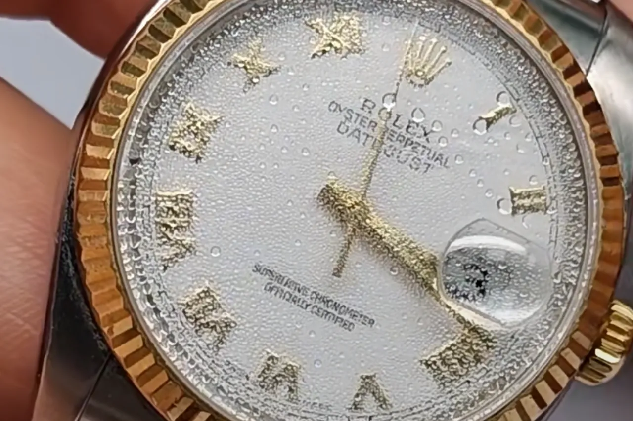 luxury watch water damage