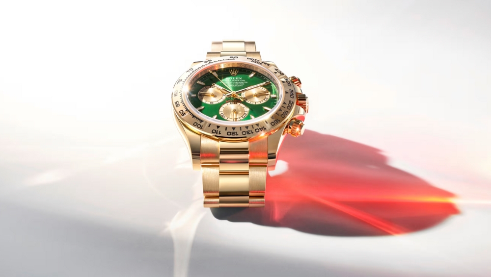Gold Rolex Daytona Watch