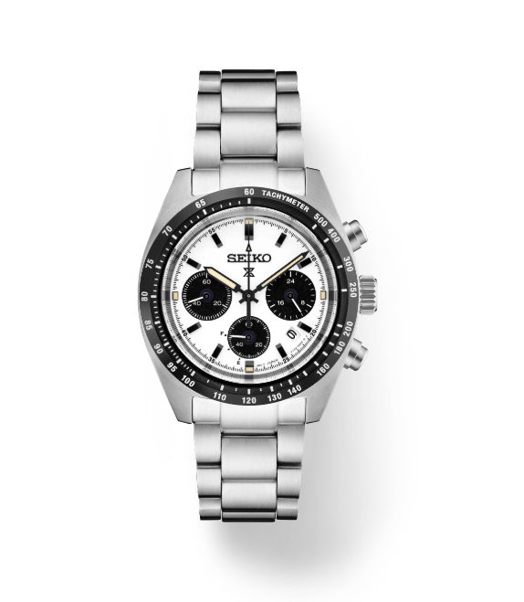 Seiko stainless-steel chronograph from the legacy Atlanta authorized-dealer page