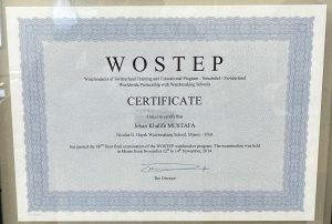 Jehan Wostep Certification