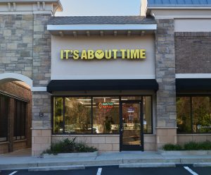 It's About Time store front